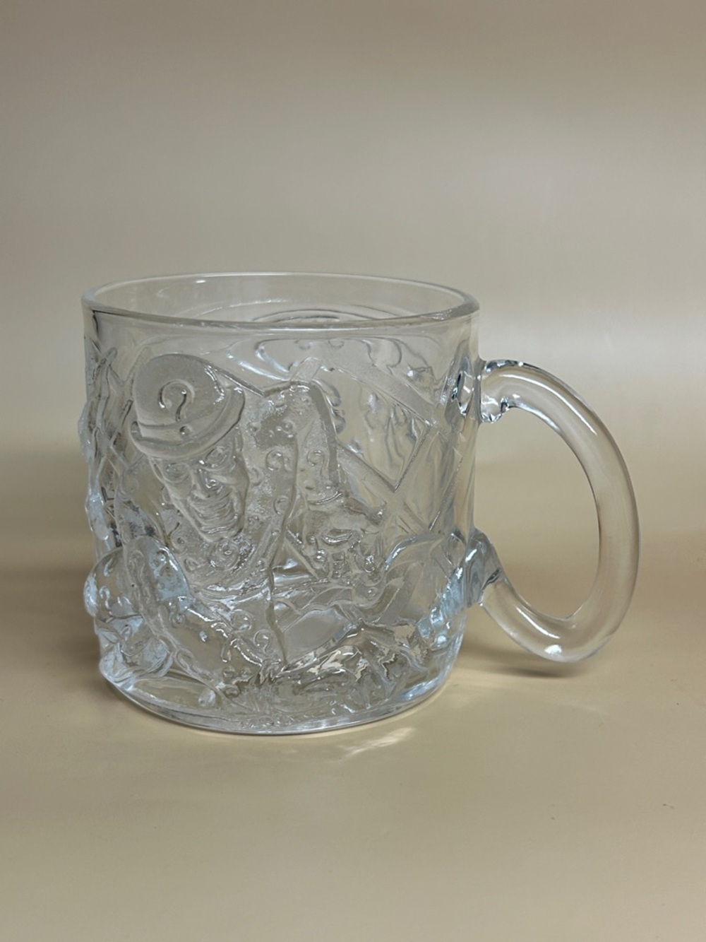 McDonald's Batman Forever the Riddler Glass Mug 1995